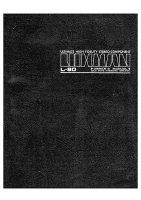 Luxman L-80-Owners-Manual 